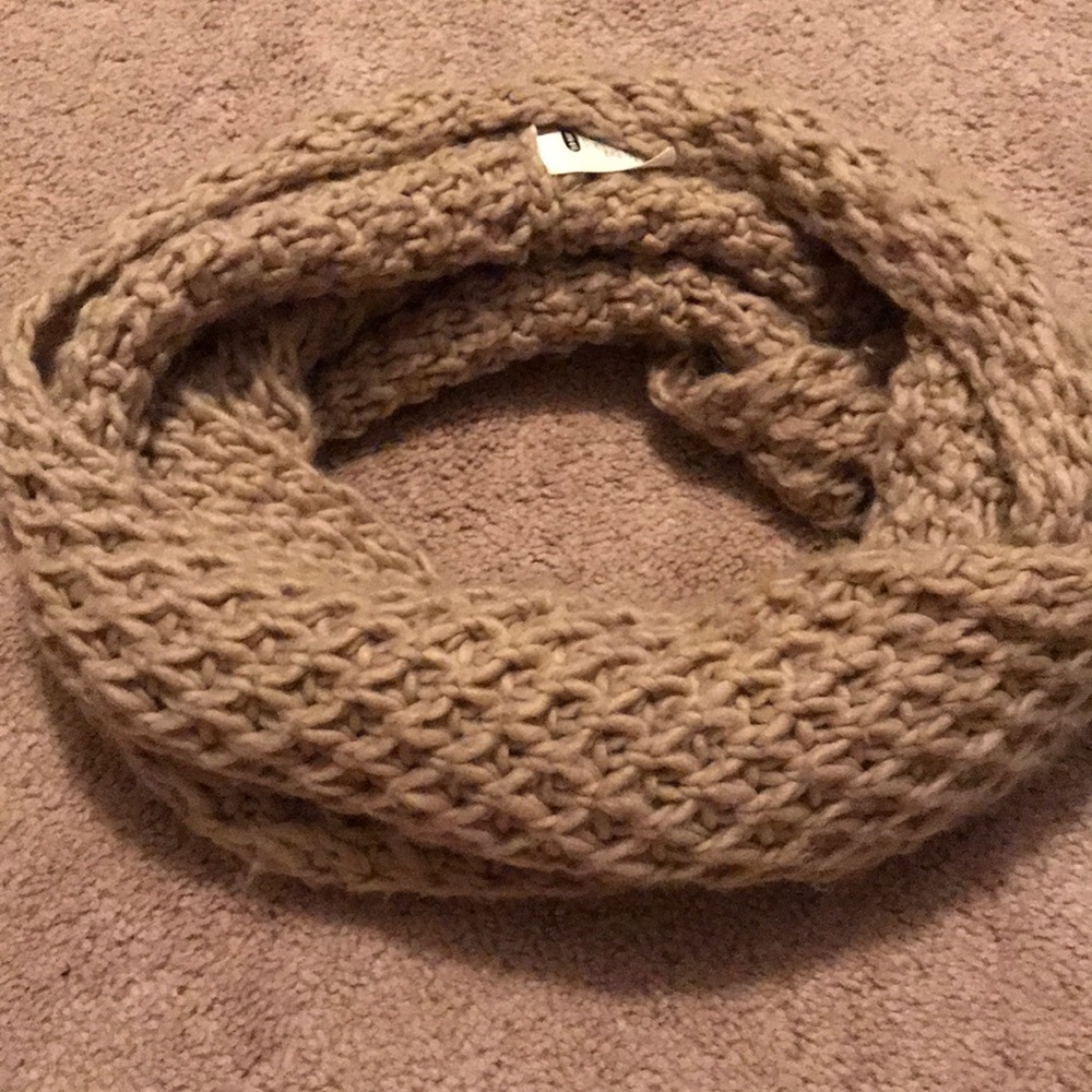 Old Navy Tan Infinity scarf